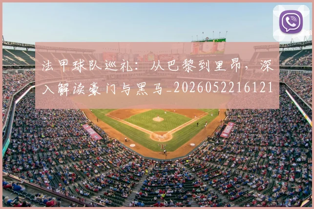法甲球队巡礼:从巴黎到里昂,深入解读豪门与黑马_20260522161213_20260610170114