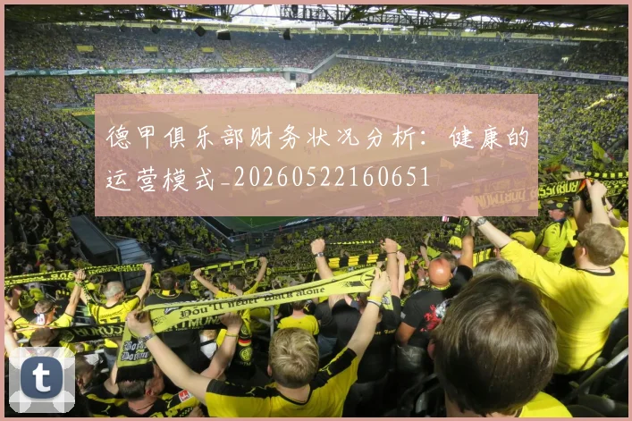德甲俱乐部财务状况分析：健康的运营模式_20260522160651
